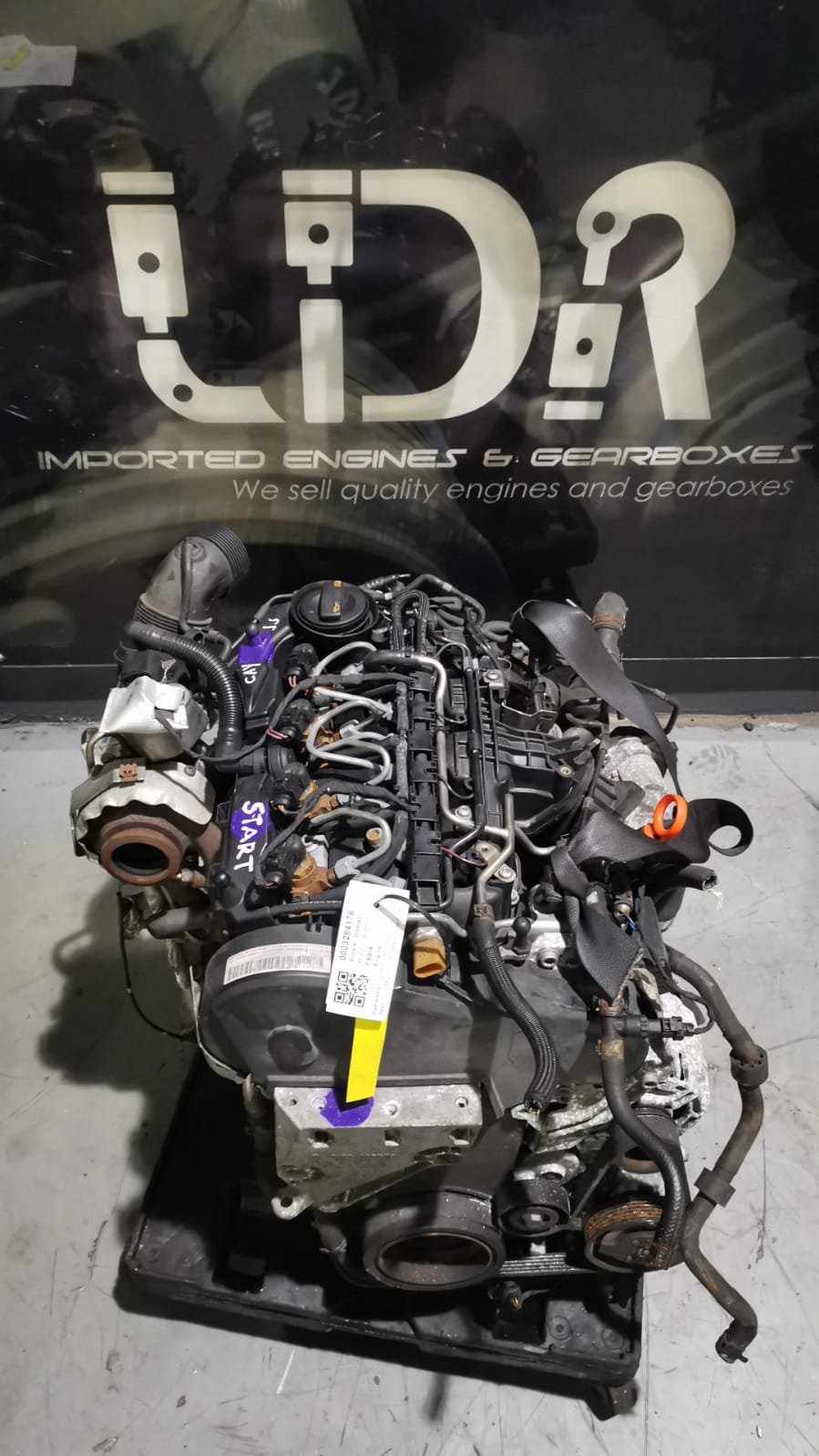 Volkswagen/Audi 1.6 TDI CAY/CLN Engine (Without Injectors)