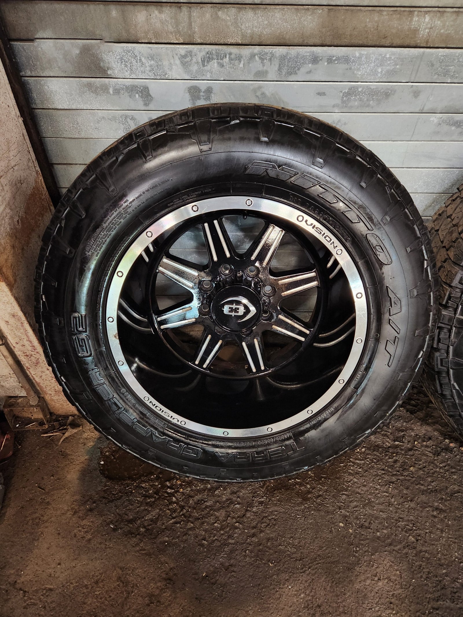 Second image of Vision 20x12 Wheels Ford F250 F350 8x170 Nitto 325/60R20