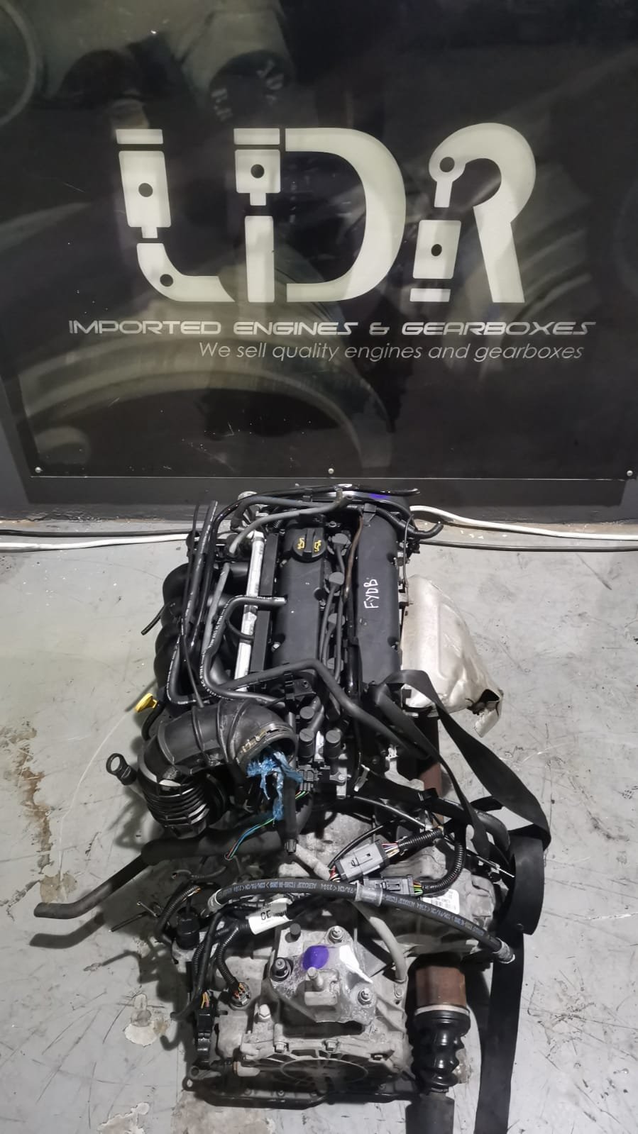 Ford Fiesta MK6 / Figo 1.6 Duratec Engine FYDB – Low Mileage UK Import – Compression Tested
