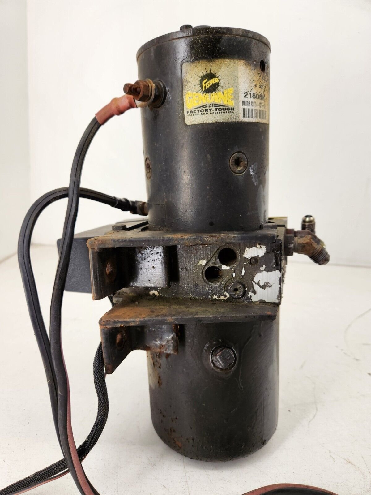 Second image of Fisher Minute Mount Snow Plow Pump Insta-Act Hydraulic Unit, Part # 22160