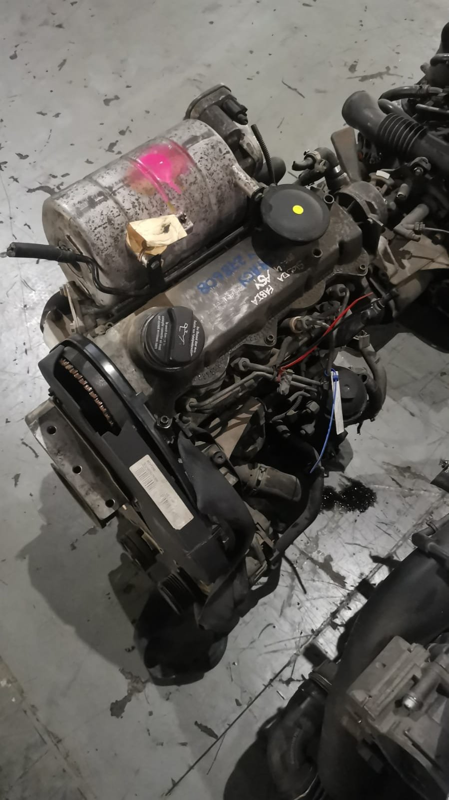 VW Golf 4 1.9L ASY Non-Turbo Diesel Engine