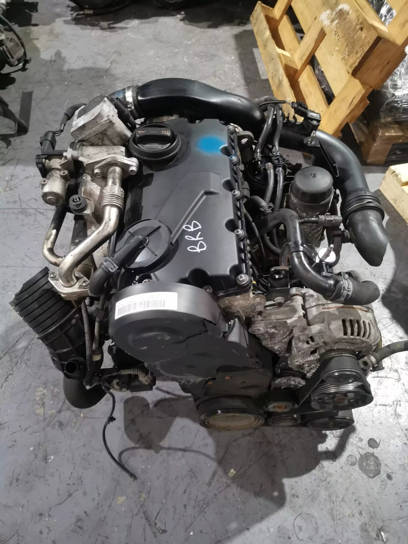 Second image of Audi 1.9L TDI BRB Engine Diesel