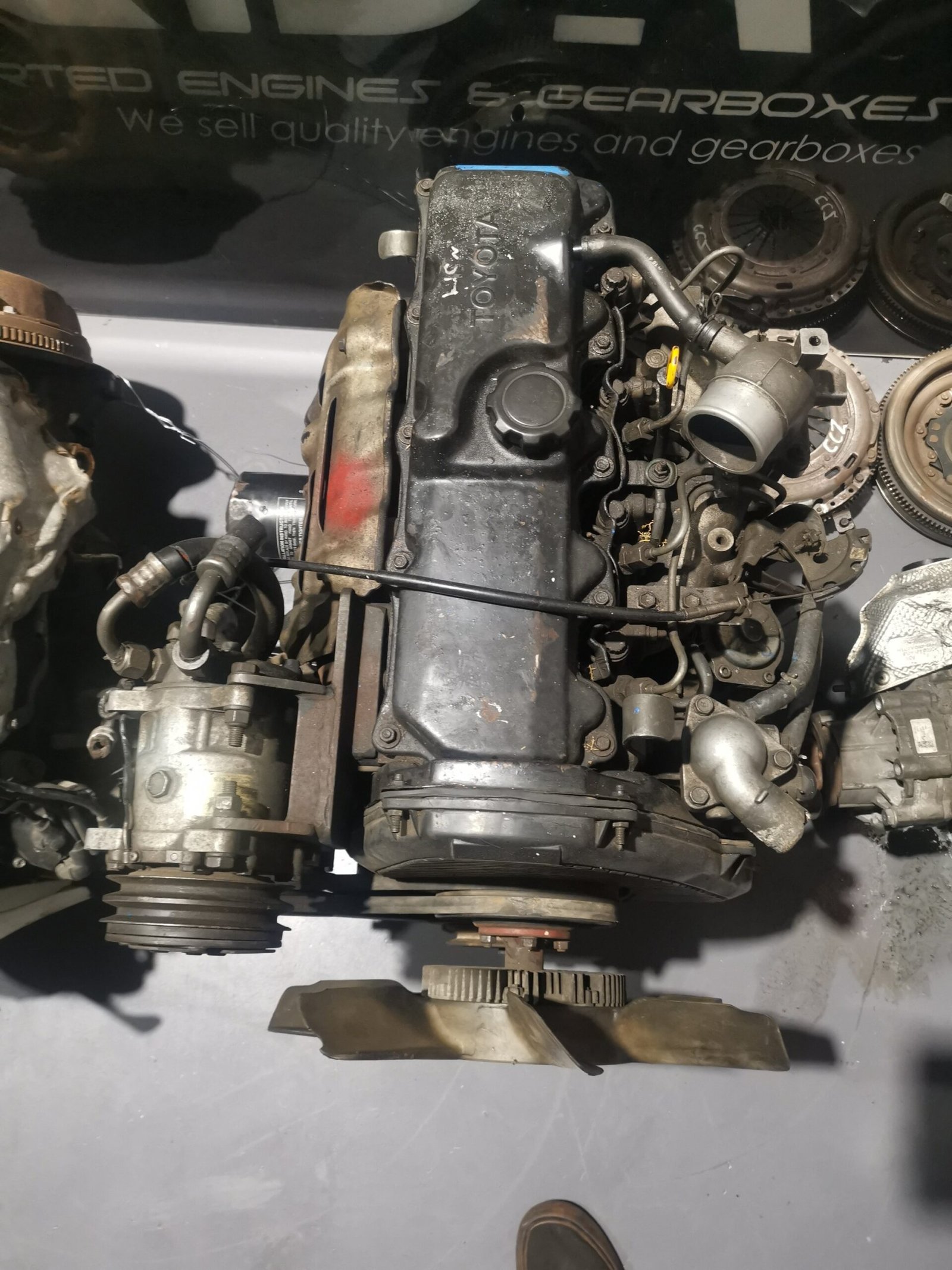 Second image of Toyota 2.4D 2L Non-Turbo Diesel Engine – Low Mileage, UK Import