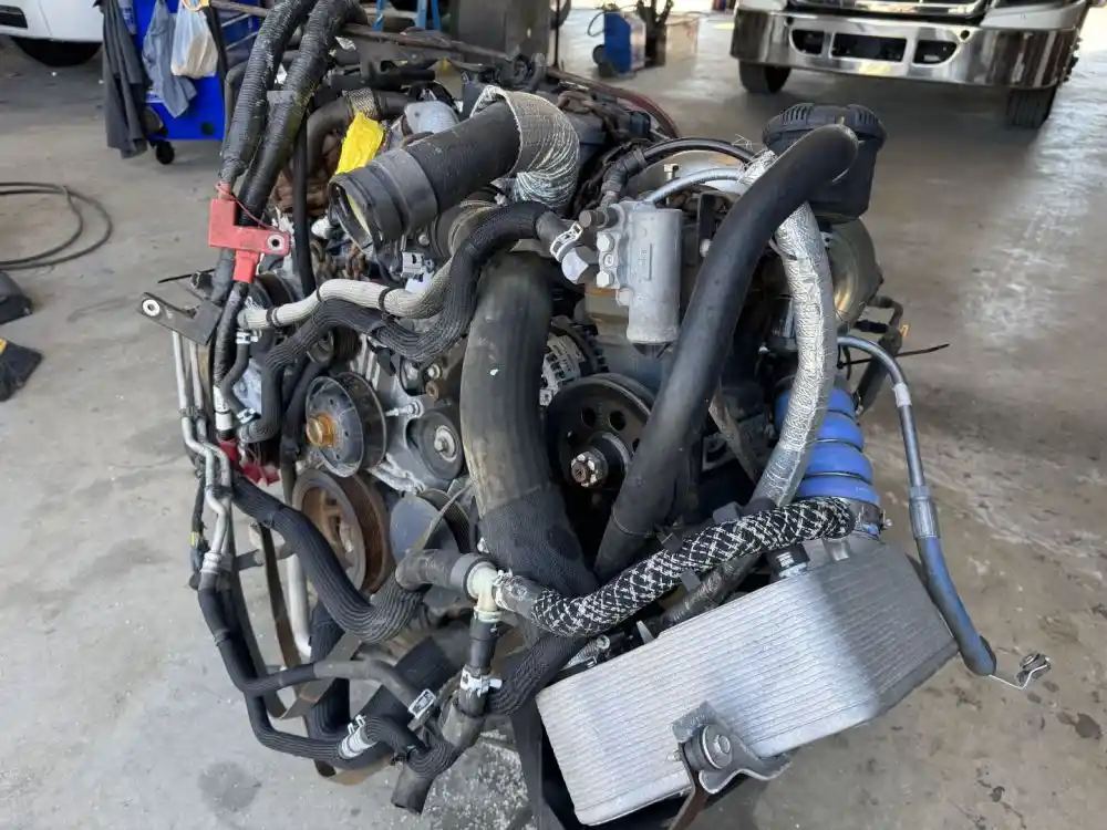 Second image of 2019 Ford 6.7L Powerstroke Turbo Diesel Engine Assembly – Complete Motor – F250 F350 F450 Super Duty