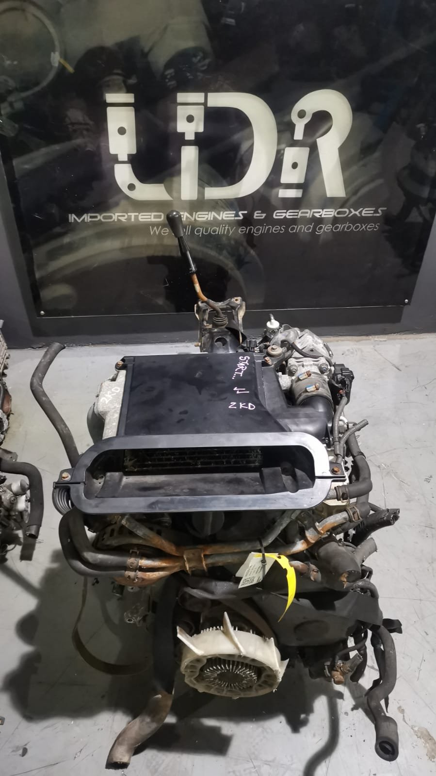 Second image of Toyota Hilux/Quantum 2.5 D4D 2KD Engine OEM