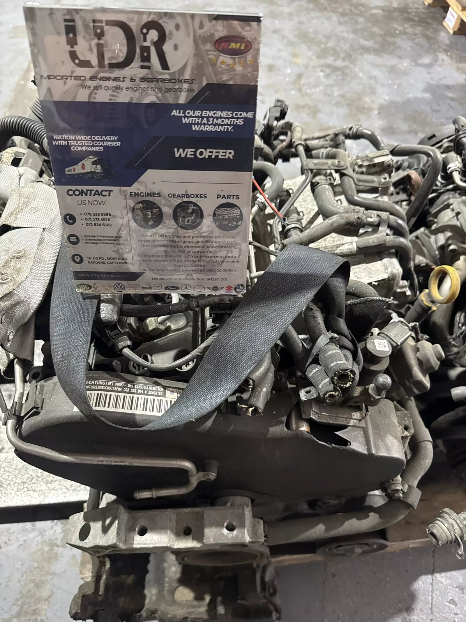 Volkswagen Golf 6/7 & Audi 2.0 TDI CRB Diesel Engine – Low Mileage, UK Import