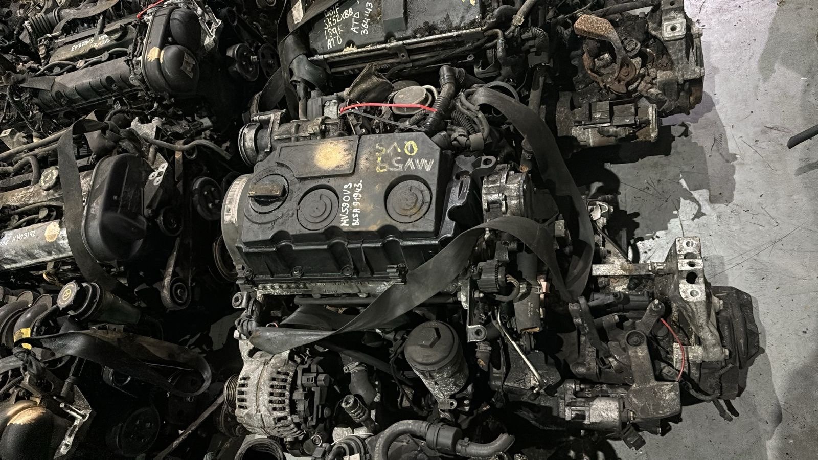 VW Golf 5/Caddy 1.9L TDI BLS/BJB Engine