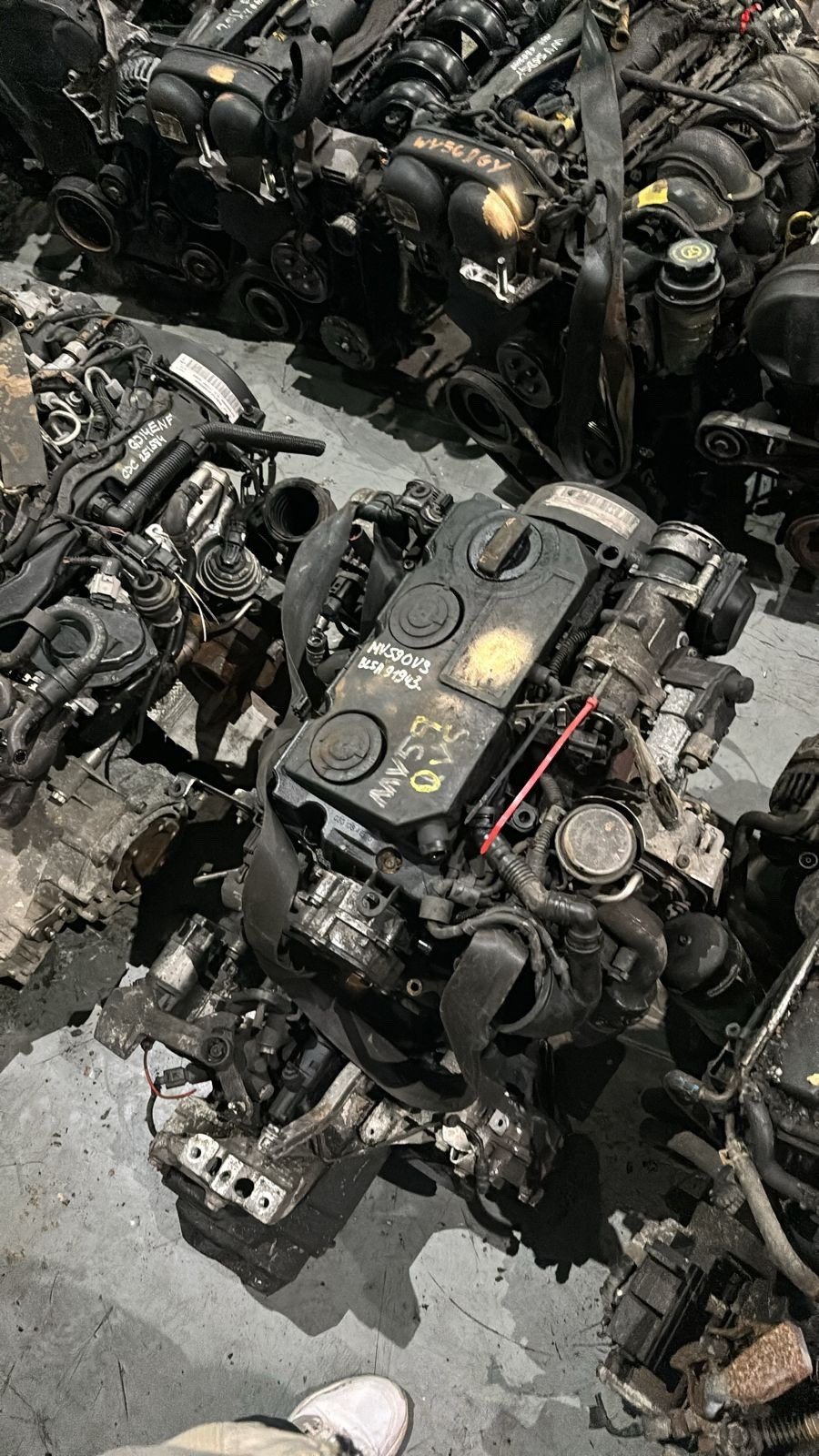 Second image of VW Golf 5/Caddy 1.9L TDI BLS/BJB Engine