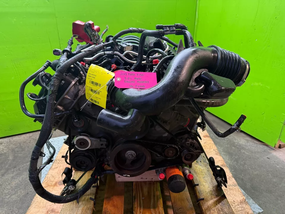 Second image of 2013 Ford F-150 Gen 1 5.0L Coyote V8 Engine Assembly