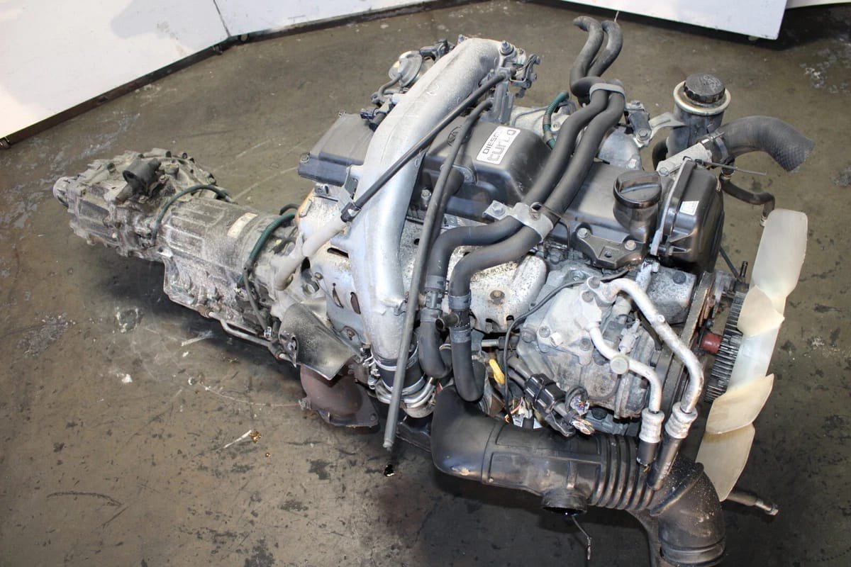 Second image of Toyota 1KZ-TE 3.0L Turbo Diesel Engine Hilux Prado Surf