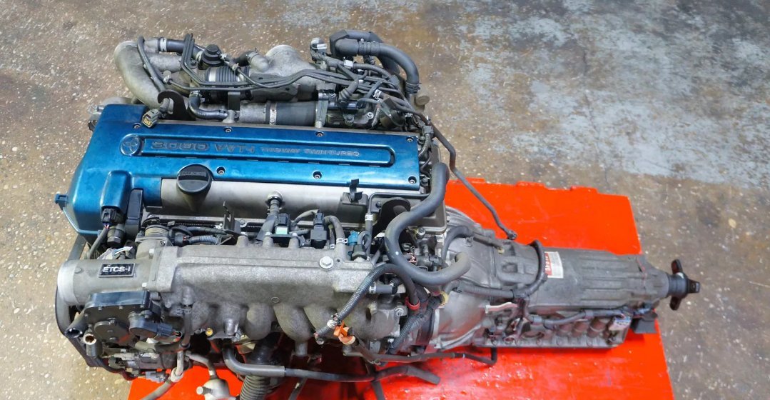 Toyota 2JZ-GTE VVT-i Complete Engine w/ Automatic Transmission JDM