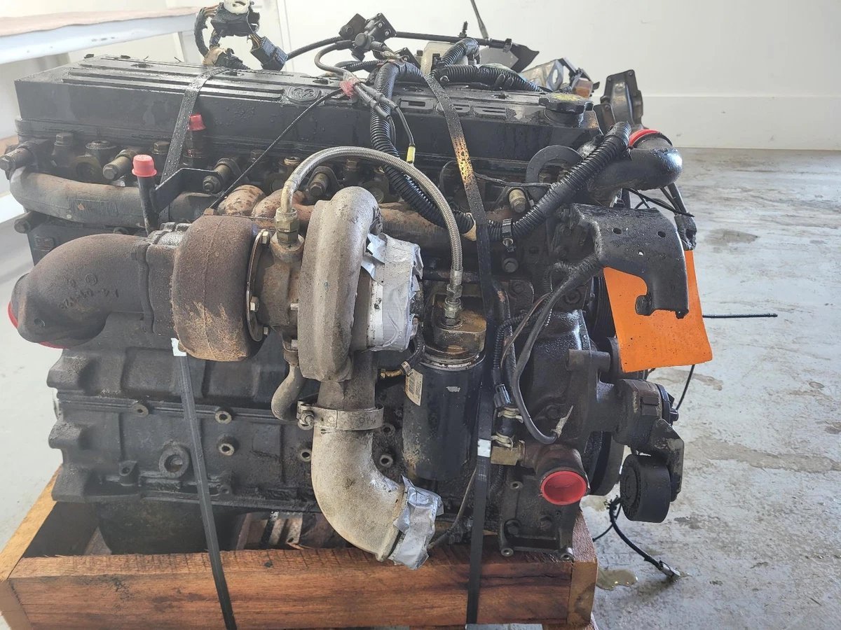 Second image of 2001 Dodge Ram 3500 5.9L 24-Valve Cummins Turbo Diesel Engine – 6BT 5.9