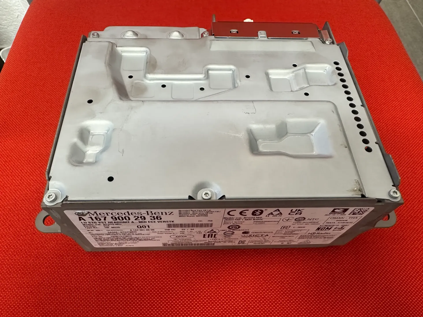 Mercedes NTG7Q Audio System Control Unit A1679002936