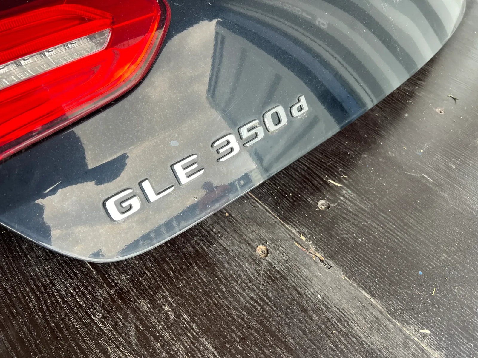 Second image of Mercedes GLE Coupé C292 Rear Tailgate Black 9040