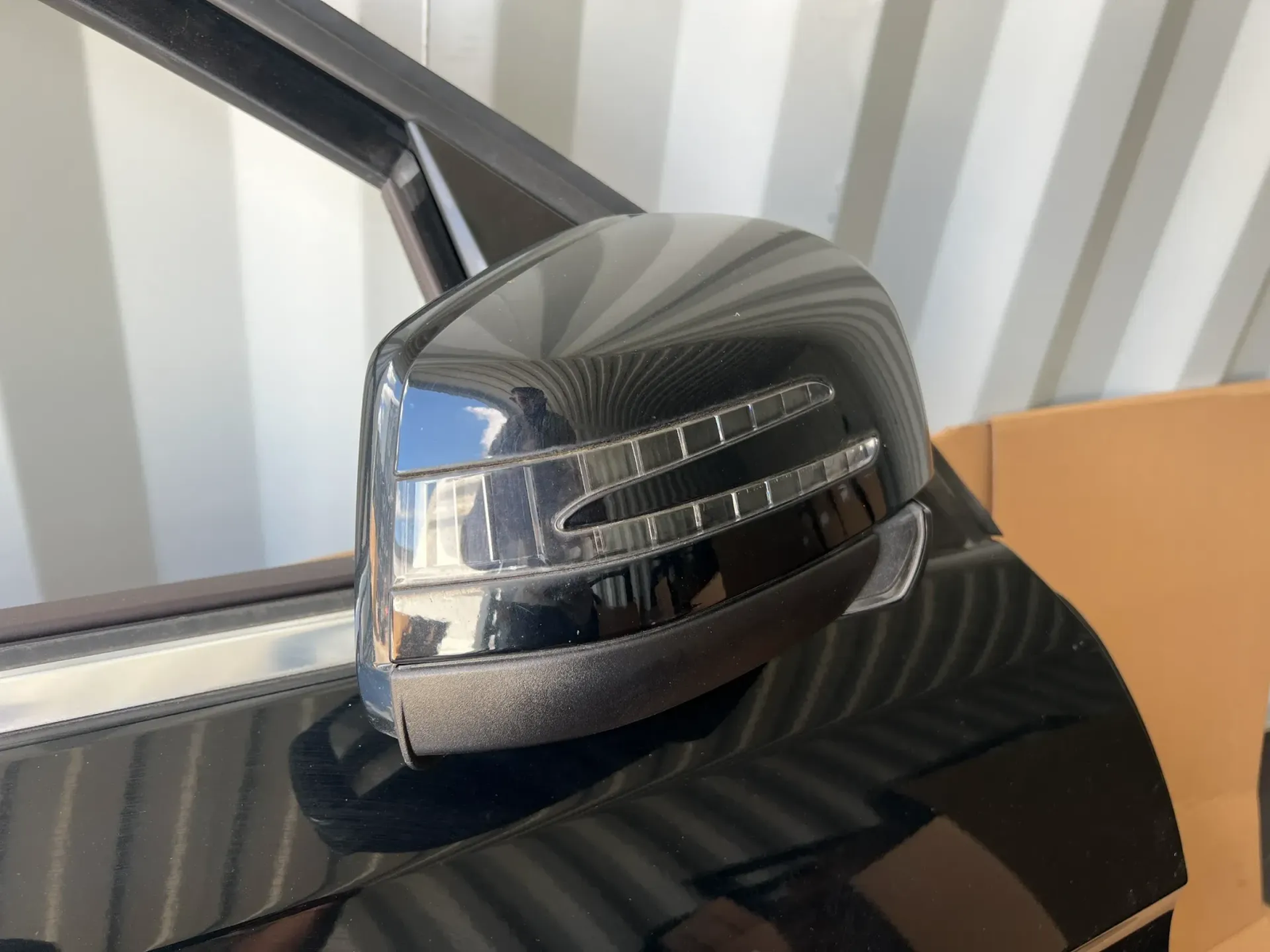 Second image of Mercedes ML/GLE W166 Front Right Door Black 9040