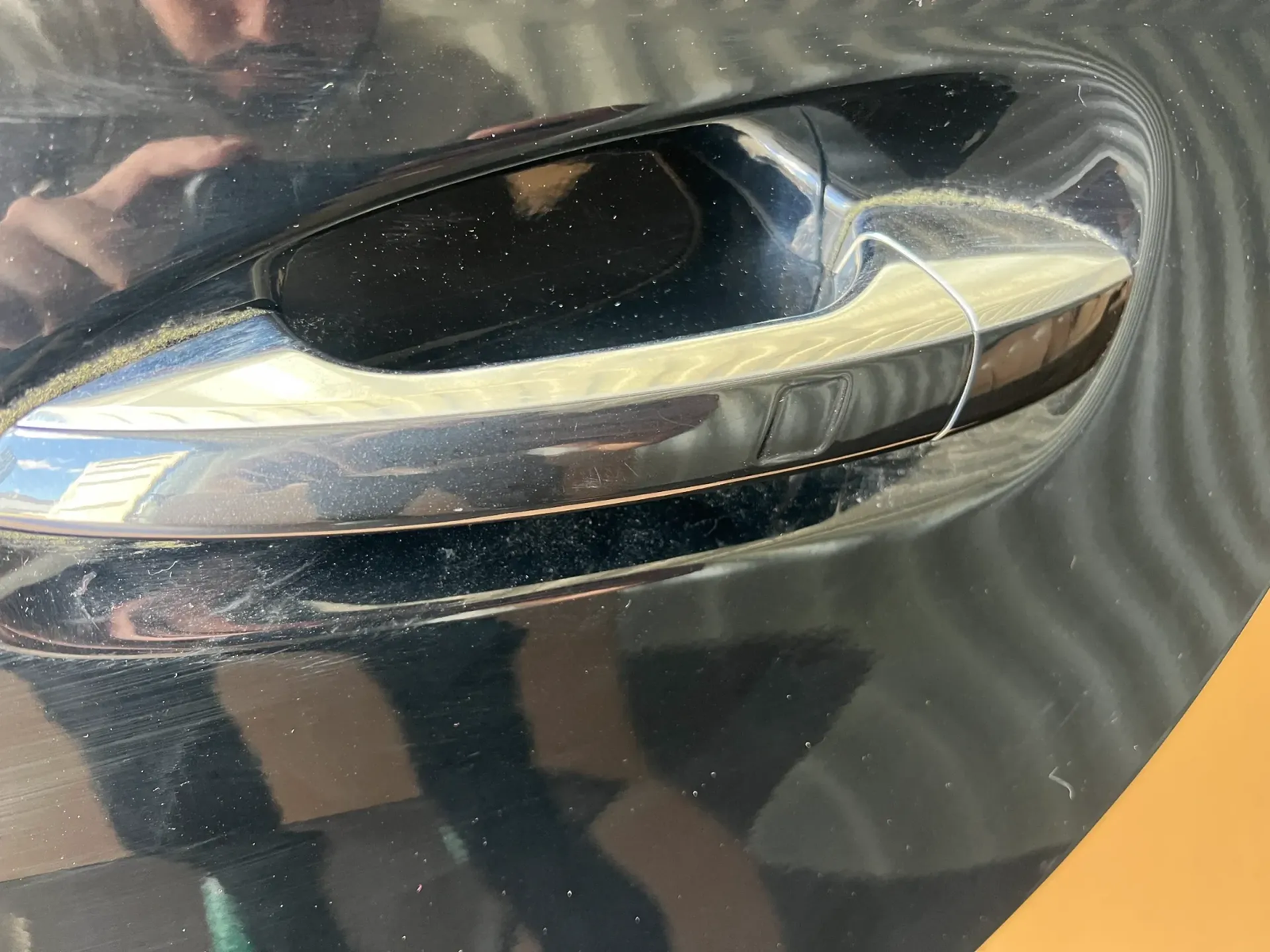 Second image of Mercedes ML/GLE W166 Rear Left Door Black 9040