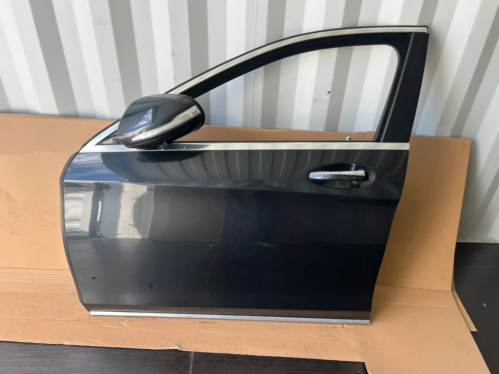 Mercedes S-Class W222 Front Left Door Black 9183