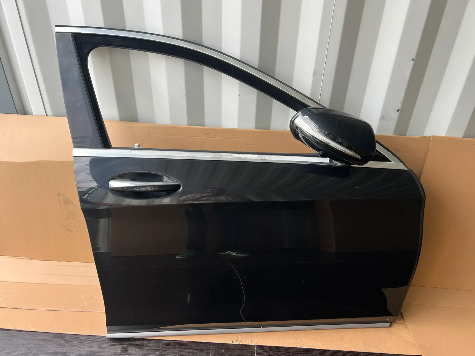 Mercedes S-Class W222 Rear Left Door Black 9183