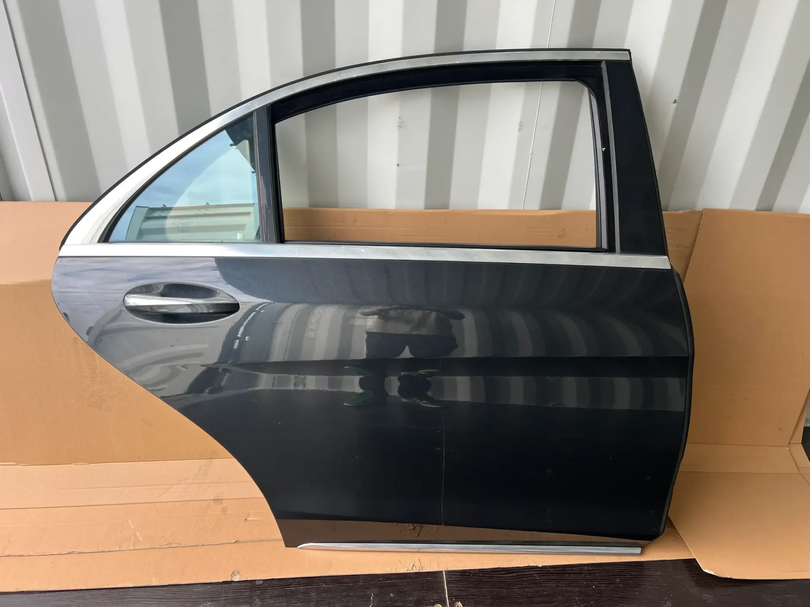 Mercedes S-Class W222 Rear Right Door Black 9183