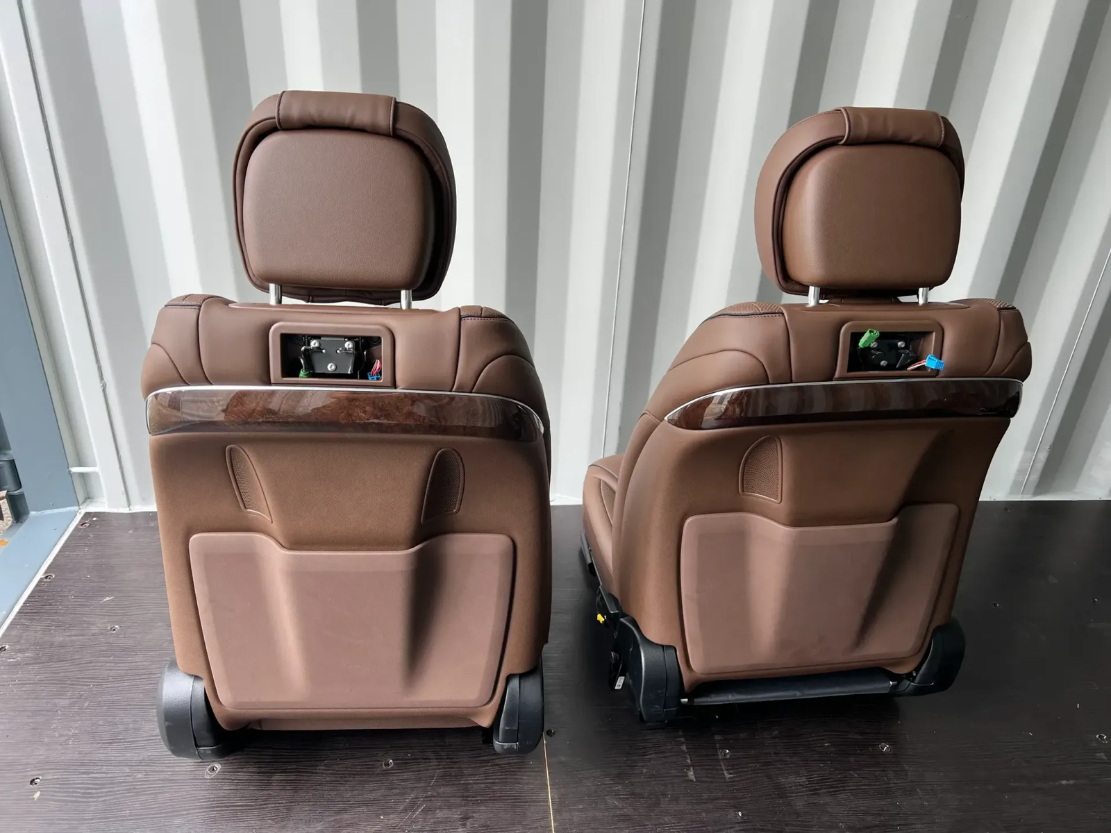 Second image of Mercedes S-Class W222 Brown Leather Front Seat