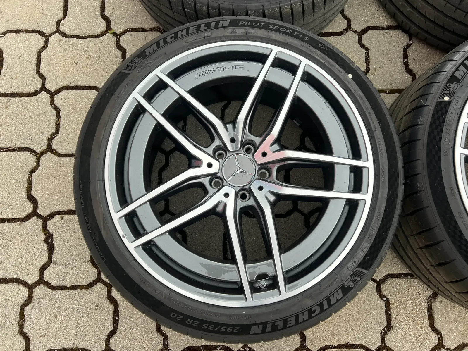 Second image of Mercedes SL63 W232 AMG 20" Complete Wheels A2324012100/2200