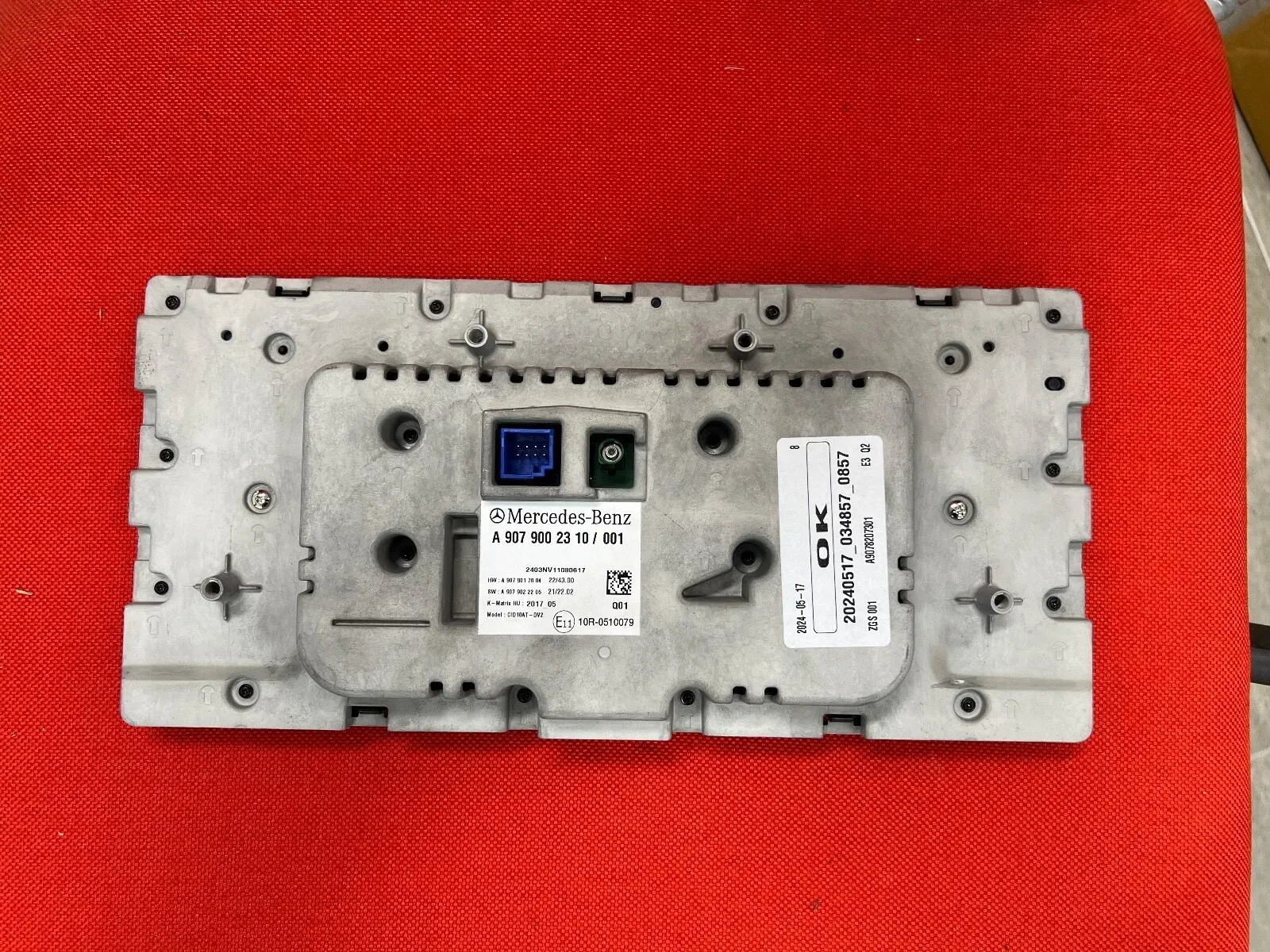 Second image of Mercedes Control Unit Central Display A9079002310 OEM