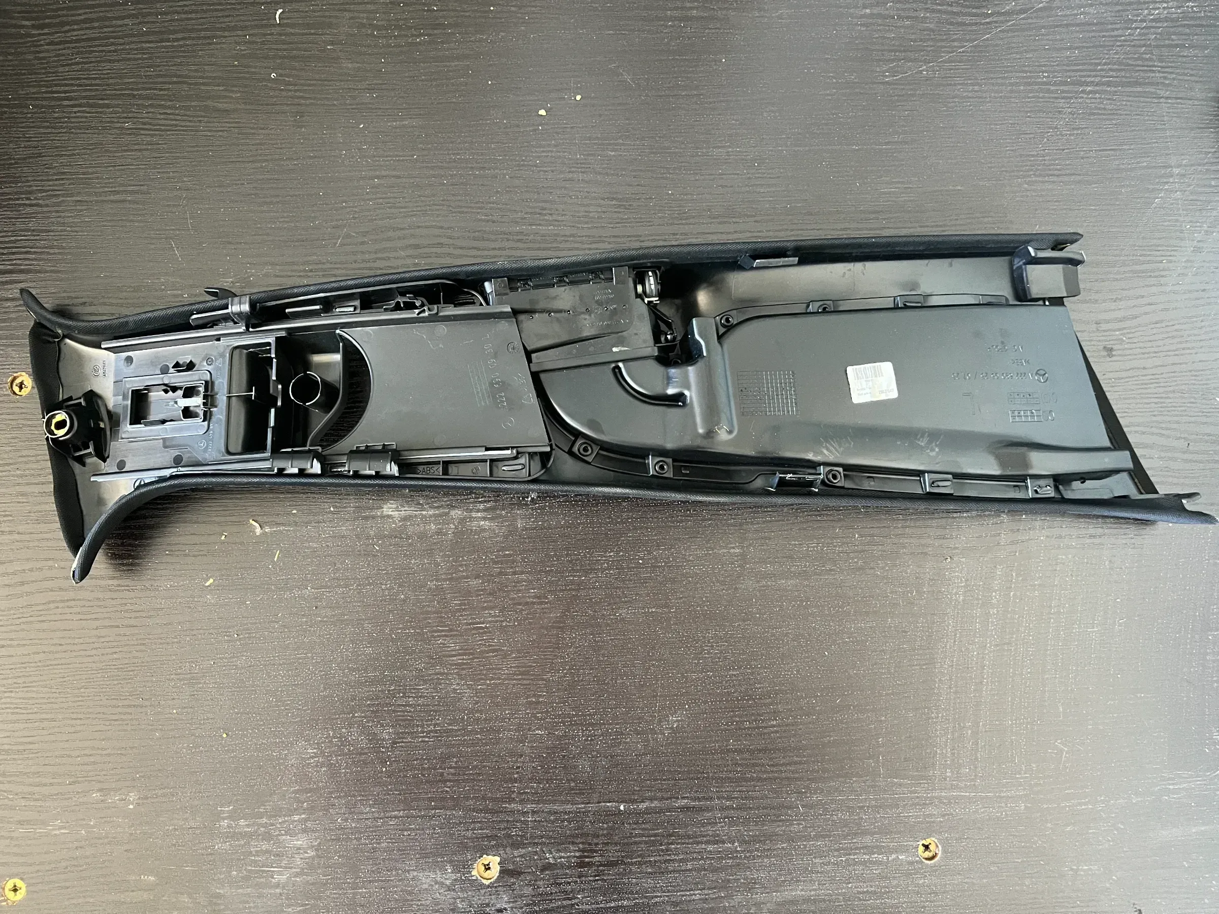 Second image of Mercedes-Benz S-Class W222 B-Pillar Trim Left A2226900525 NEW