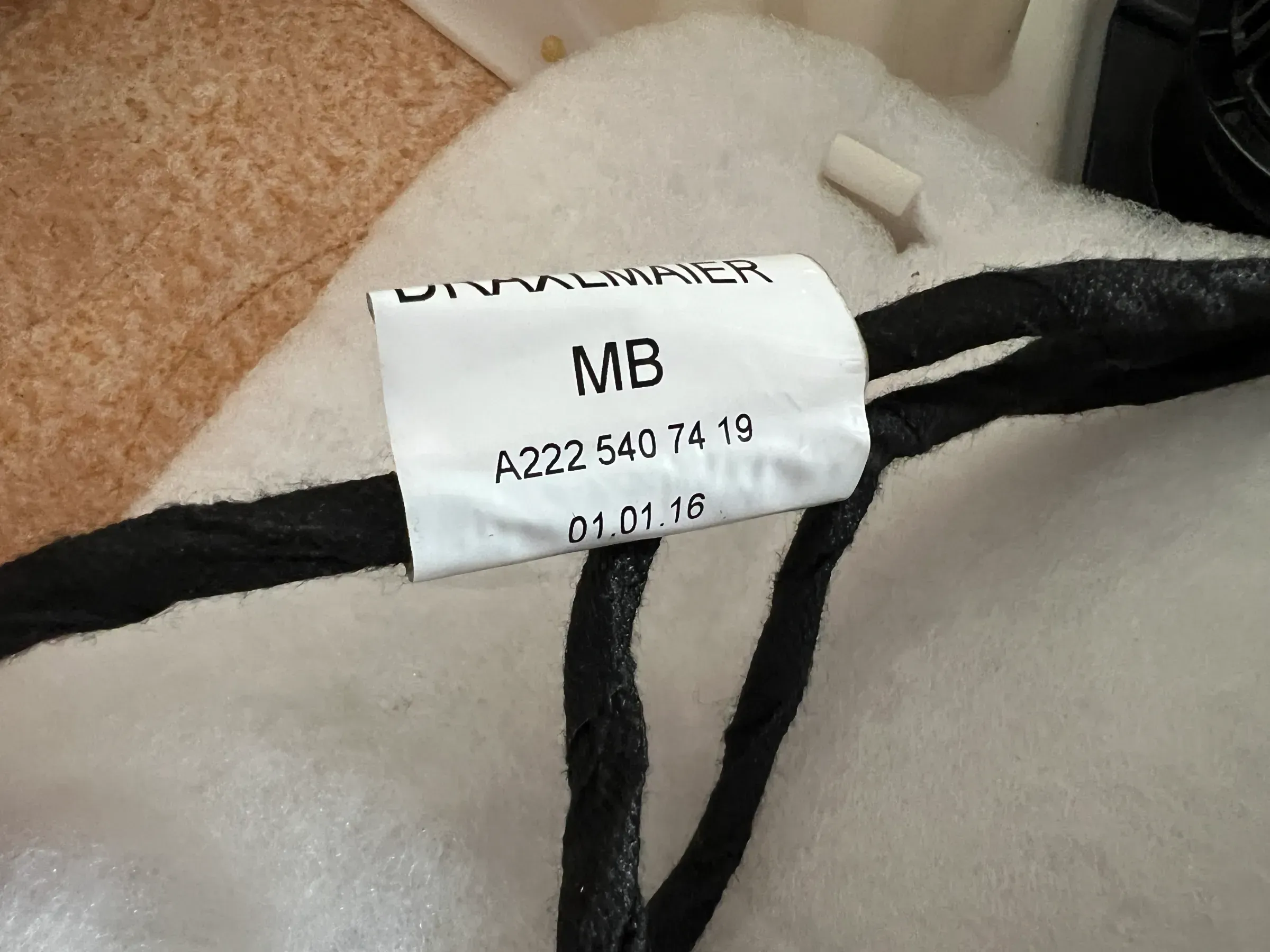 Second image of Mercedes-Benz S-Class W222 Front Left Door Panel NEW