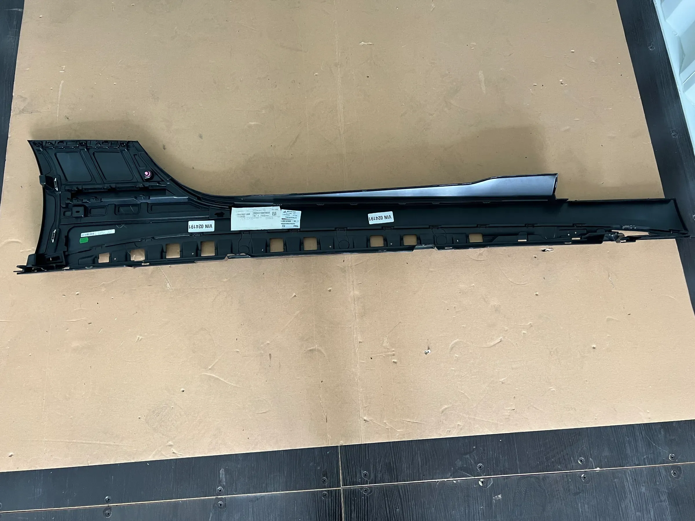 Second image of Mercedes-Benz SL 63 AMG W232 Side Member Trim Left Outside A2326901302 NEW