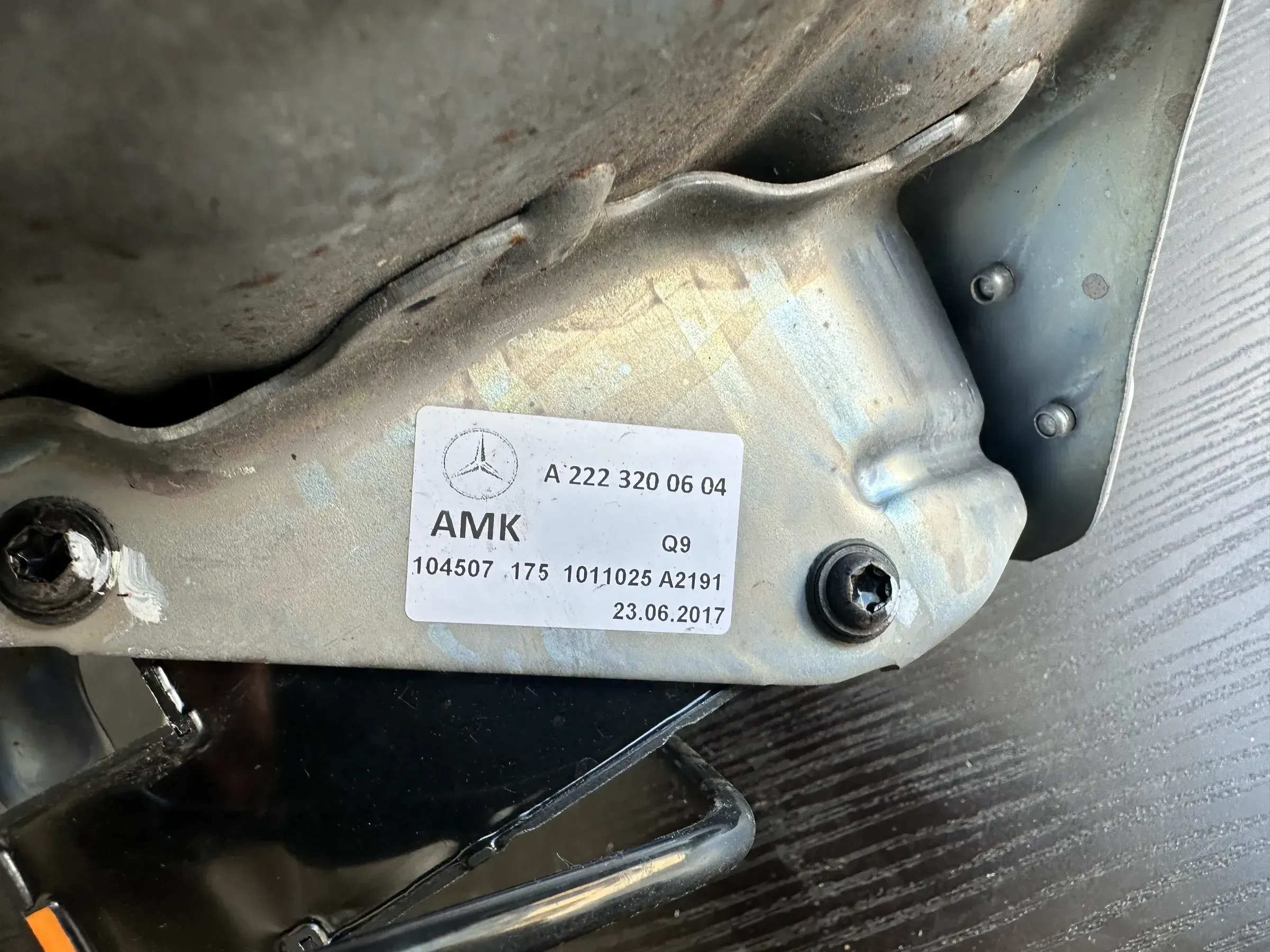 Second image of Mercedes S-Class W222 Airmatic Suspension Compressor OEM